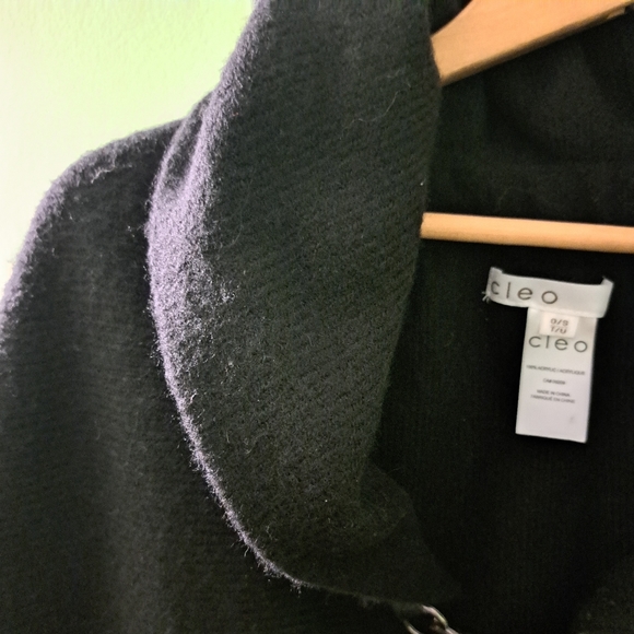 Cleo Women's Poncho Sweater - Picture 7 of 15